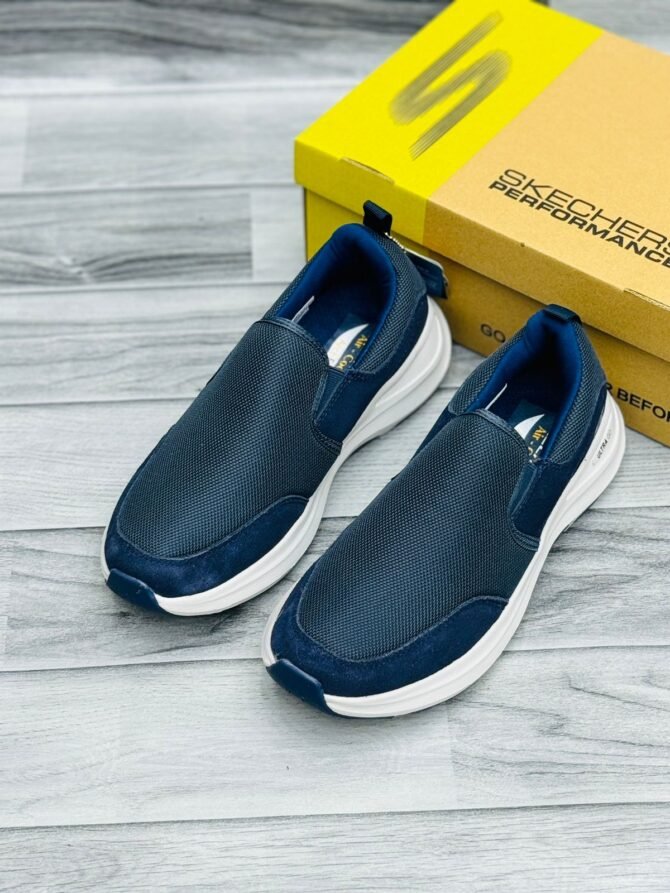Skcherrs Ultra Go Air Cooled Memory Foam - Blue White