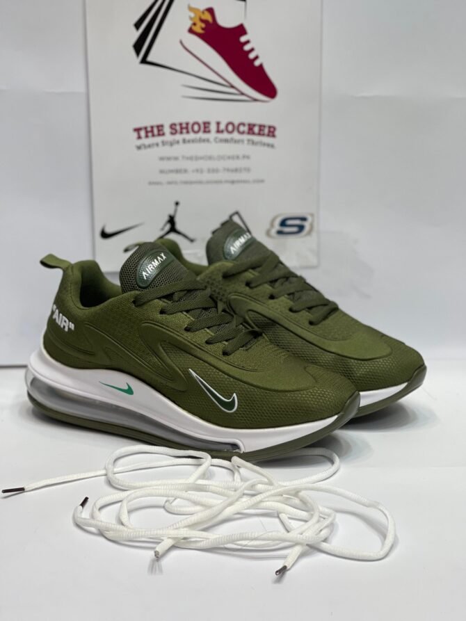 Nke Air Max 720 - Army Green White | Dot Perfect