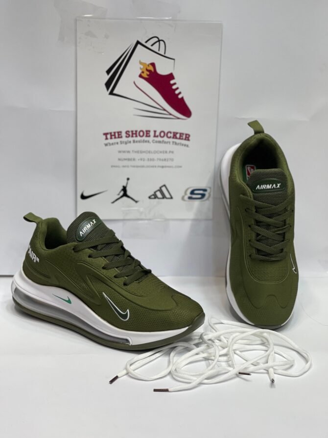 Nke Air Max 720 - Army Green White | Dot Perfect