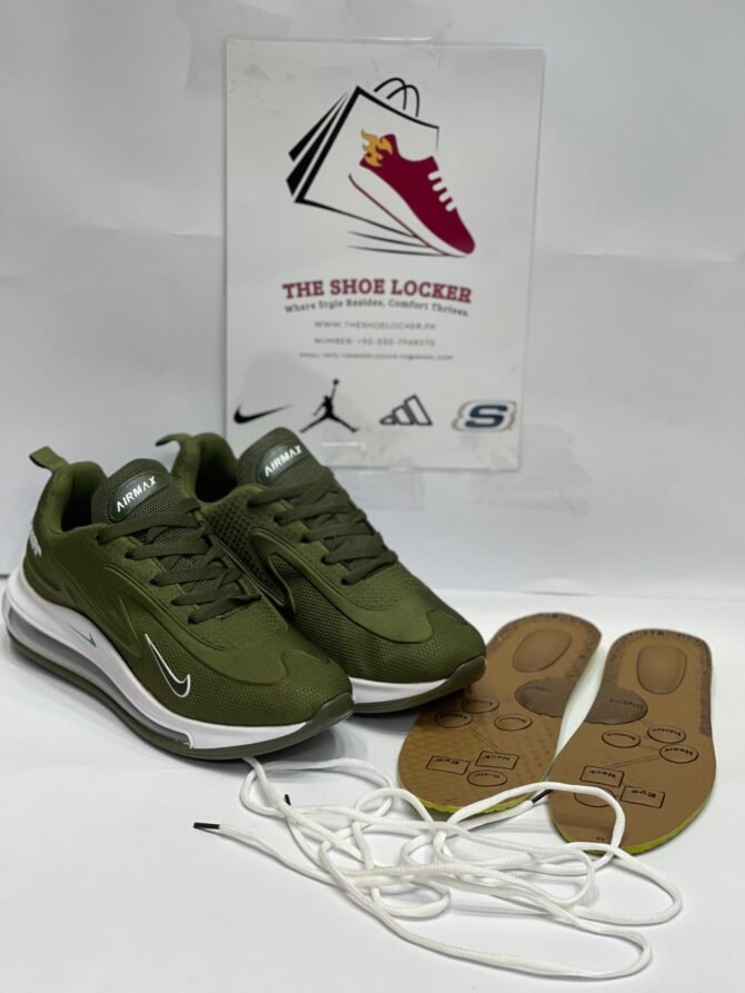 Nke Air Max 720 - Army Green White | Dot Perfect